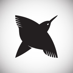 Bird icons set on white background for graphic and web design, Modern simple vector sign. Internet concept. Trendy symbol for website design web button or mobile app