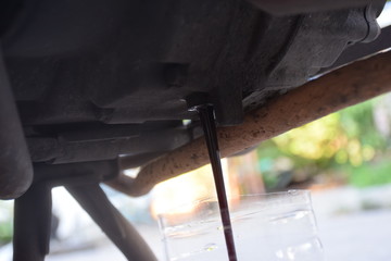 Change your Engine oil or lubricant oil. 