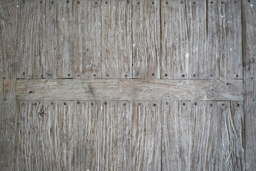 close up old wooden table for background