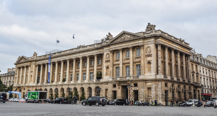 Fototapeta na wymiar Old buildings in Paris, France