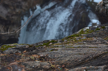 beautiful winter mountain nature