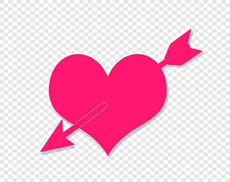 recommend clip art: Arrow Going Through Heart. Love. Valentines Day