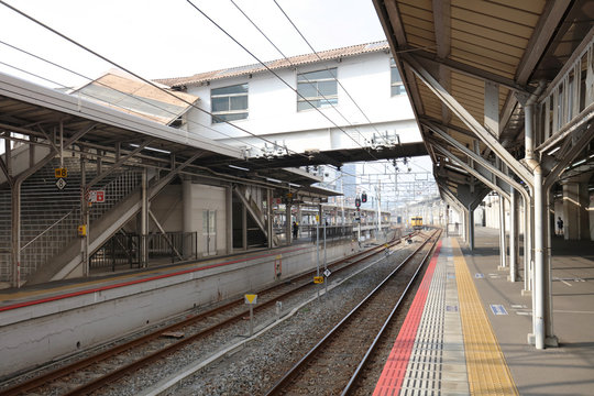 The Local Train Of West Japan Railway Company