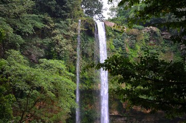 Waterfalls In The Jungle of Chiapas, Mexico