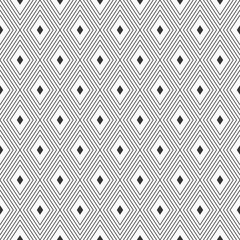 Vector seamless pattern. Geometric background with rhombuses.