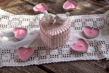 box with a wedding ring