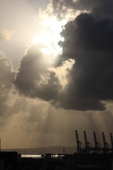 Wolkenbruch in Colón