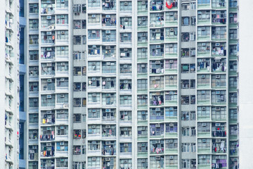 Residential buildings in Hong Kong