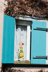 Bamberg, Germany - 04 01 2013: views of the streets of Bamberg in sunny weather