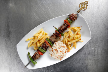 şiş kebap antrikot