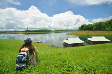 Pom pi sightseeing spots, Khao Laem National Park, Kanchanaburi