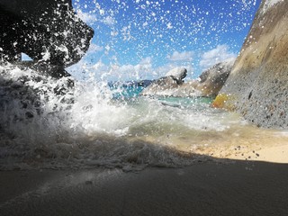 Wellenbrecher Virgin Island