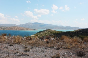 Natural Lake Yliki of Boeotia central Greece Europe