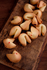 Delicious sweet shortbread cookies. Cookies with precog. Celebration. Packaging