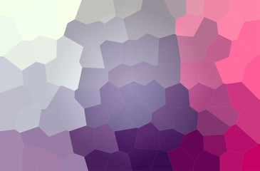 Abstract illustration of pink, purple, red Big Hexagon background