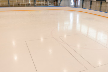 Eishalle in der Detailansicht