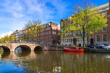 Obraz premium canal in netherlands