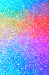 Abstract illustration of blue and red Low Coverage Color Pencil background