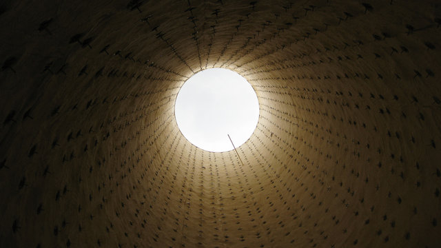 Torch of the closed type, look from within