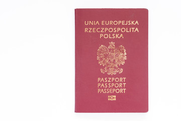 polski paszport - obrazy, fototapety, plakaty
