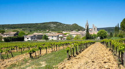 Panoramic view of Aigueze