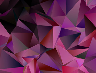 Fototapeta premium Triangular 3d, modern background