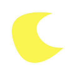 moon vector icon