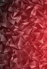 Fototapeta premium Triangular 3d, modern background