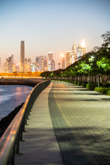 Dubai skyline city view, United arabic emirates
