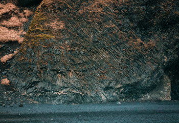 Berg Reynisfjall, Vik, Island