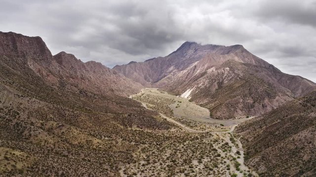 Aerial, Part Of The Andes In Argentina - neutral version