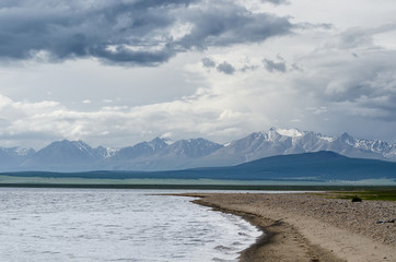 Shore of Lake Hovsgol, Mongolia