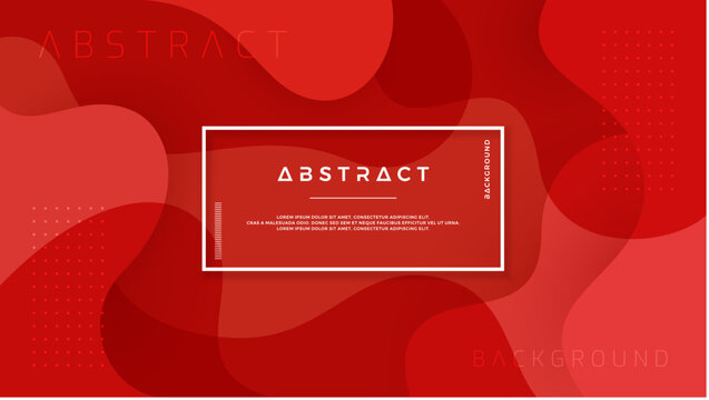 Dynamic textured background design in 3D style with red color. Can be used for posters, placards, brochures, banners, web pages, headers, covers, and other