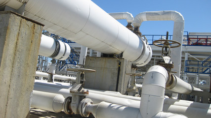 Oil refinery, primary oil refining