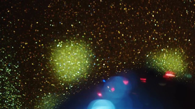 Carnival Glitter Wall texture background wallpaper festival, music, show footage. Shoot on Red camera.