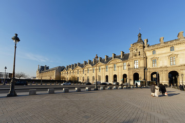 Fototapeta premium Palais du Louvre - Paris, France