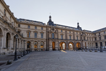 Fototapeta na wymiar Palais du Louvre - Paris, France