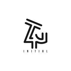 TAG Initial Logo Design.