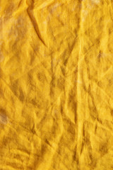 orange linen fabric background