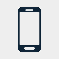 smartphone line icon vector illustration