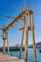 Bermeo fishing town in Basque country coast