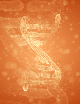 vector abstract element. scientific research and treatment of diseases. DNA