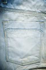 Jeans close up