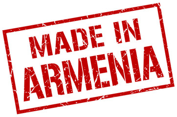 made in Armenia stamp