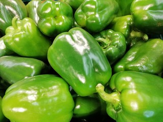Fototapeta na wymiar Bulgarian green pepper