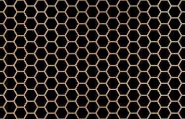 Watercolor geometrical comb pattern.