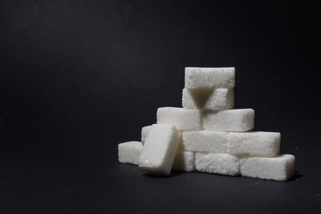 sugar cube in the dark