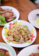 Thai papaya salad, Som Tum from Thailand