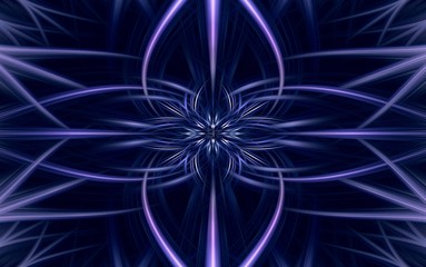 Obraz premium art dark blue illustration background. motifs.