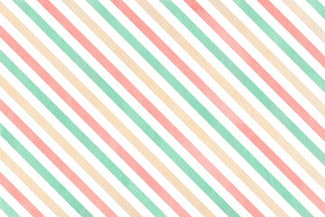 Watercolor striped background.